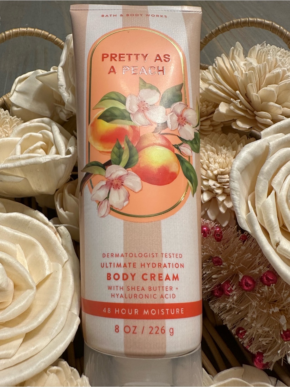 Bath & Body Works Pretty As A Peach Body Cream - Peach & Cream
